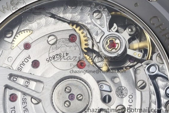 MIROTIME 0206 Portuguese Chrono IW371620 APSF 1:1 Best Edition White Blue Dial on Blue Leather Strap A MultiPurpose 7039